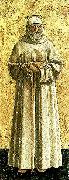 st romualdo, polyptych of the misericordia, Piero della Francesca